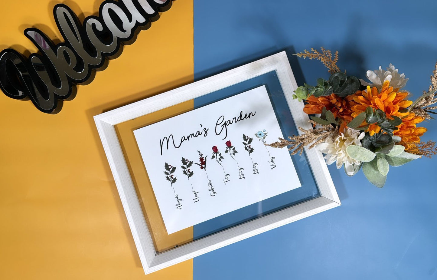 Personalized painting The Garden
