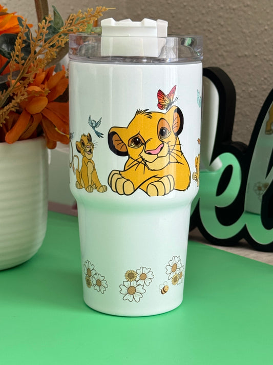 Simba and Nala Tumbler