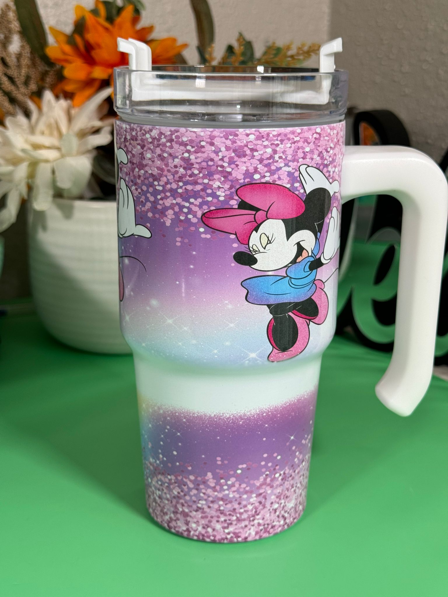 stainless steel cup 30 oz  keep hot and cool ,Minnie Mousse tumbler