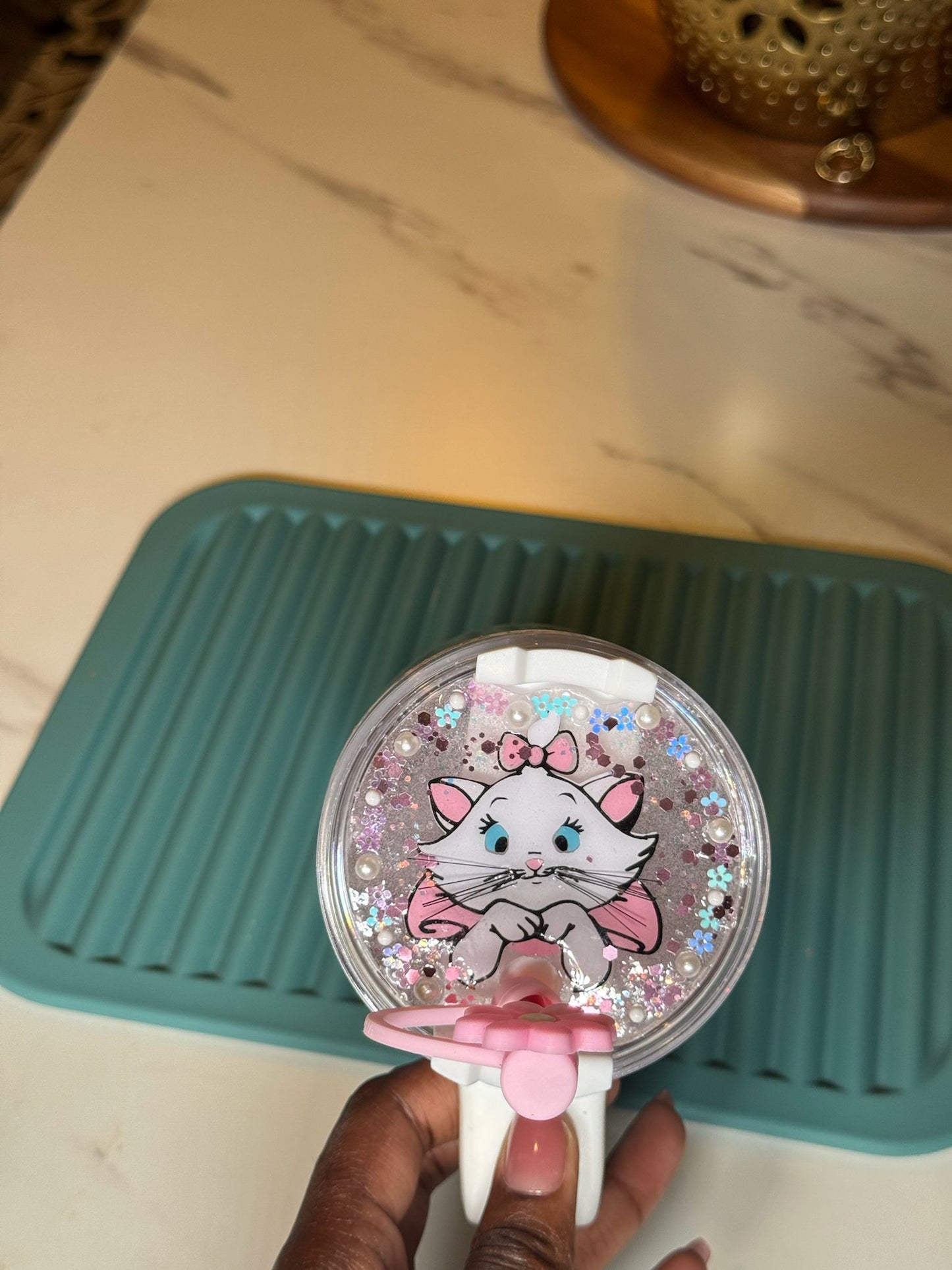 PINK CAT TUMBLER